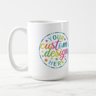 Taza De Café Su diseño personalizado aquí Merch