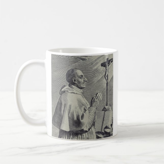 Taza De Café Su Eminencia Saint Charles Borromeo (Izquierda)
