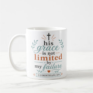 Taza De Café Su Gracia No Está Limitada Por Mi Fracaso Cristian