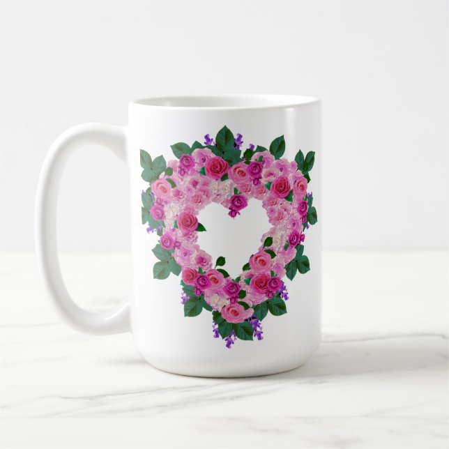 Taza De Café Su hermoso corazón (Izquierda)