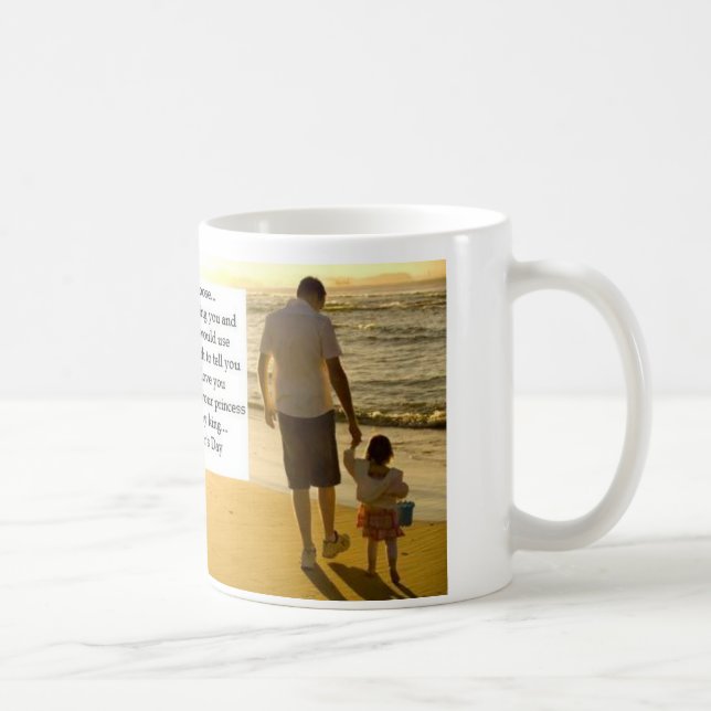 Taza De Café Su hija el el día de padre (Derecha)