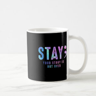 Taza De Café Su Historia De Tee No Es Suicidio Por La Permanenc