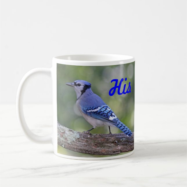 Taza De Café Su Jay Azul (Izquierda)