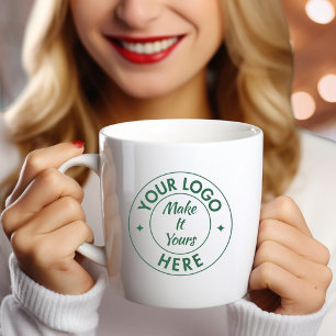 Taza De Café Su logotipo aquí Artículos promocionales de negoci
