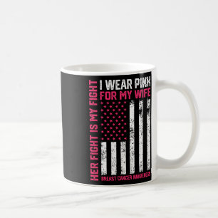 Taza De Café Su Lucha Contra El Cáncer Es Mi Lucha Que Llevo A