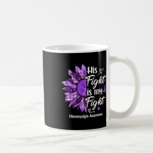Taza De Café Su Lucha Es Consciente De Mi Fibromialgia Del Gira