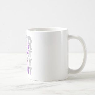 Taza De Café Su lucha es la cinta de la enfermedad de Crones de