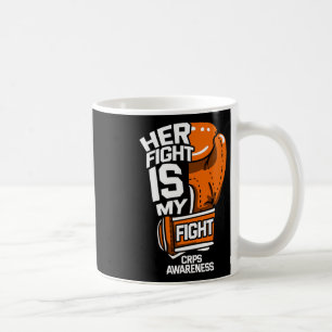 Taza De Café Su Lucha Es Mi Conciencia De Crps Rsd Naranja Ri