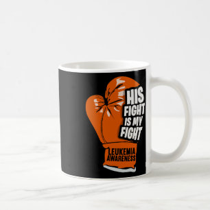 Taza De Café Su Lucha Es Mi Conciencia De La Leucemia En La Luc