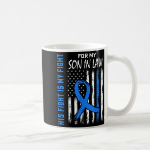 Taza De Café Su lucha es mi hijo de camiseta de conciencia sobr
