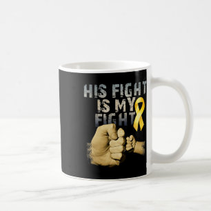Taza De Café Su lucha es mi lucha Conciencia del cáncer infanti