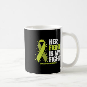Taza De Café Su lucha es mi lucha Conciencia sobre el cáncer de