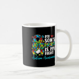 Taza De Café Su lucha es mi lucha: Conciencia y apoyo al autism
