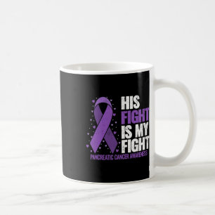 Taza De Café Su Lucha Es Mi Lucha Concienciación Pancreática So