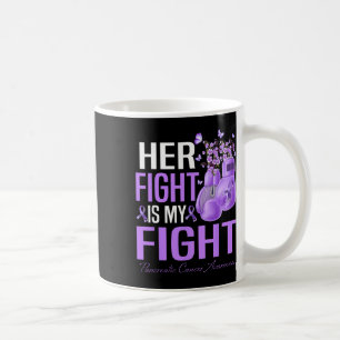 Taza De Café Su Lucha Es Mi Lucha Concienciación Pancreática So