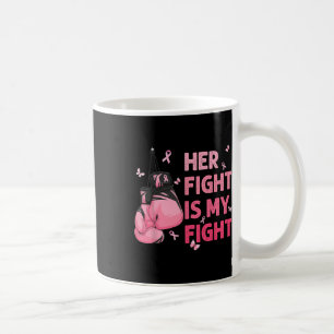Taza De Café Su Lucha Es Mi Lucha Concienciación Sobre El Cánce