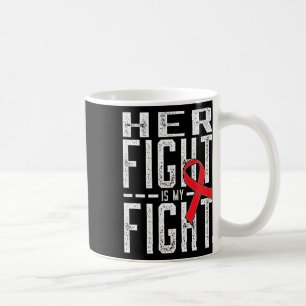 Taza De Café Su lucha es mi lucha Concienciación sobre el cánce