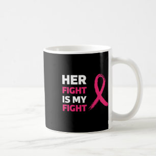 Taza De Café Su Lucha Es Mi Lucha Concienciación Sobre El Cánce