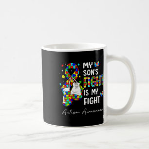Taza De Café Su Lucha Es Mi Lucha Concientización Sobre El Auti