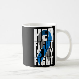 Taza De Café Su lucha es mi lucha contra la diabetes