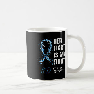 Taza De Café Su Lucha Es Mi Lucha Contra La Diabetes De Hermano