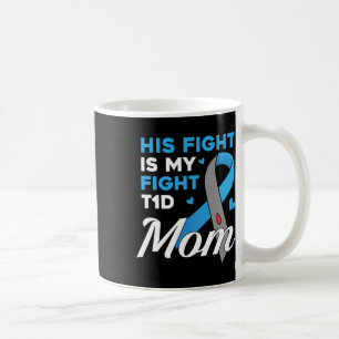 Taza De Café Su Lucha Es Mi Lucha Contra La Diabetes T1d Tipo 1