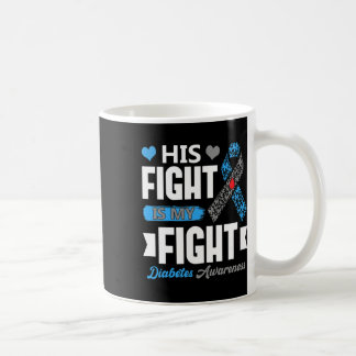 Taza De Café Su Lucha Es Mi Lucha Contra La Diabetes T1d Tipo 1