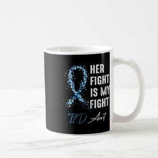Taza De Café Su Lucha Es Mi Lucha Contra La Tía T1d De La Diabe