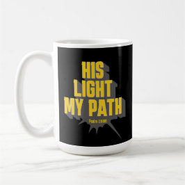Taza De Café Su Luz, Mi Camino - Salmo 119:105