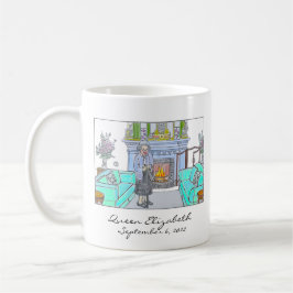 Taza De Café Su Majestad, la Reina Isabel II