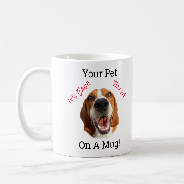 Taza De Café Su Mascota En (Izquierda)