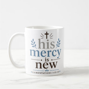 Taza De Café Su Misericordia Es Nueva Frase Inspiradora De Espe