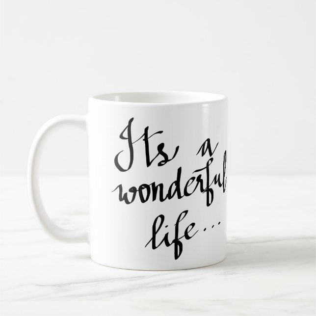 Taza De Café Su moderno una escritura maravillosa de la (Izquierda)