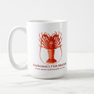 Taza De Café Su negocio Red Spiny Lobster