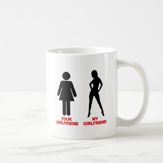 Taza De Café Su novia. Mi novia (Derecha)