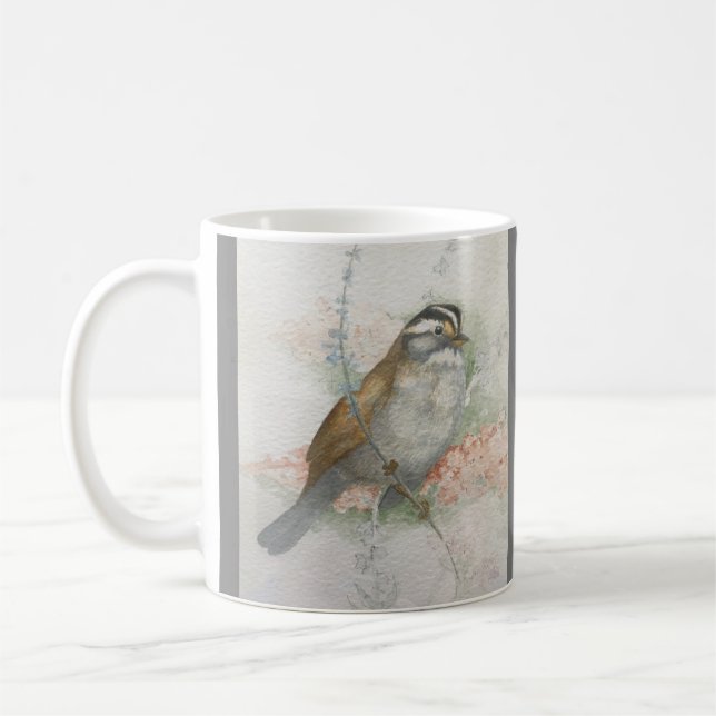 Taza De Café Su Ojo Está En La Cita De La Biblia Sparrow Mug (Izquierda)