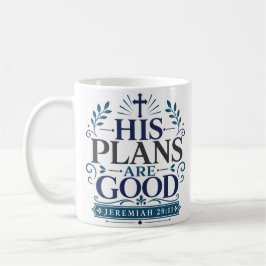Taza De Café Su Planes Son Buenos Cita Devocional Diaria