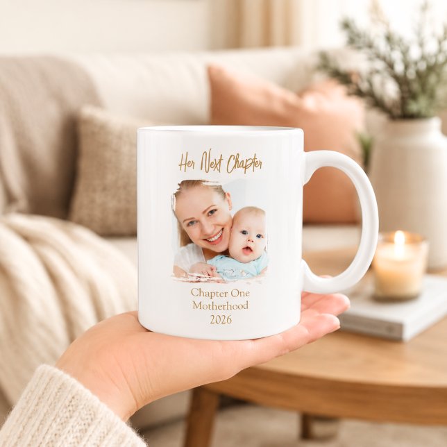 Taza De Café Su próximo capítulo Madre Mamá Foto (Subido por el creador)