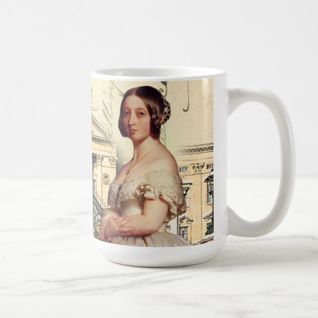 Taza De Café Su reina Victoria de la majestad (Derecha)