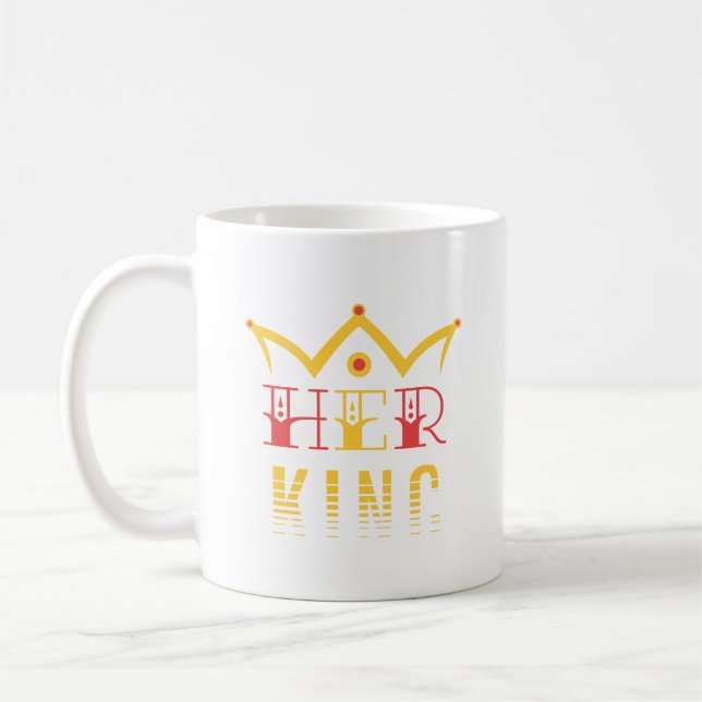 Taza De Café Su Rey (Izquierda)