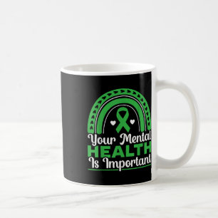 Taza De Café Su Salud Mental Es Importante Para La Salud Mental