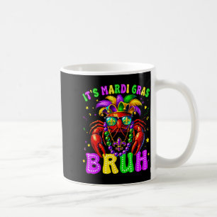 Taza De Café Su traje de cangrejo de río divertido Mardi Gras B