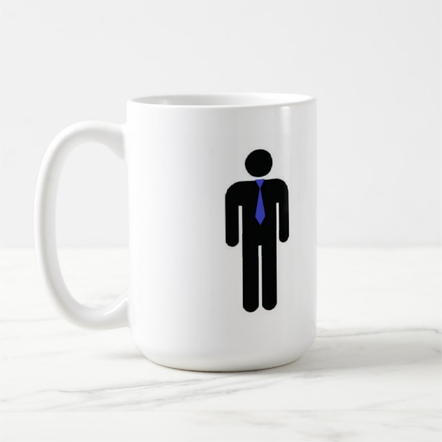 Taza De Café SU y el suyo (azul) (Izquierda)