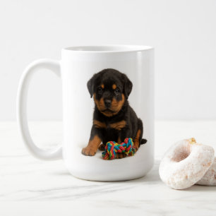 Taza De Café Suave y fuerte - Cachorro Rottweiler