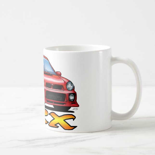 Taza De Café Subaru WRX_red (Derecha)