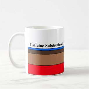 Taza De Café Subducción del cafeína en curso
