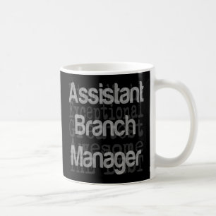 Taza De Café Subgerente de sucursal extraordinario