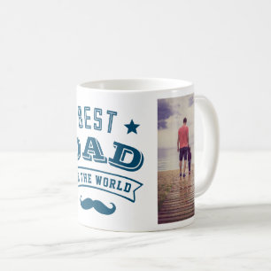 Taza De Café Subir foto Mundo mejor papá Café Mug