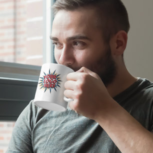 Taza De Café Subir logotipo Negocio Profesional