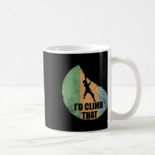 Taza De Café Subiría ese divertido diseño de escalada para esca